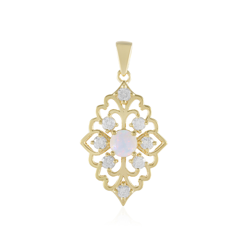 Welo-Opal-Silberanhänger (Adela Silber)