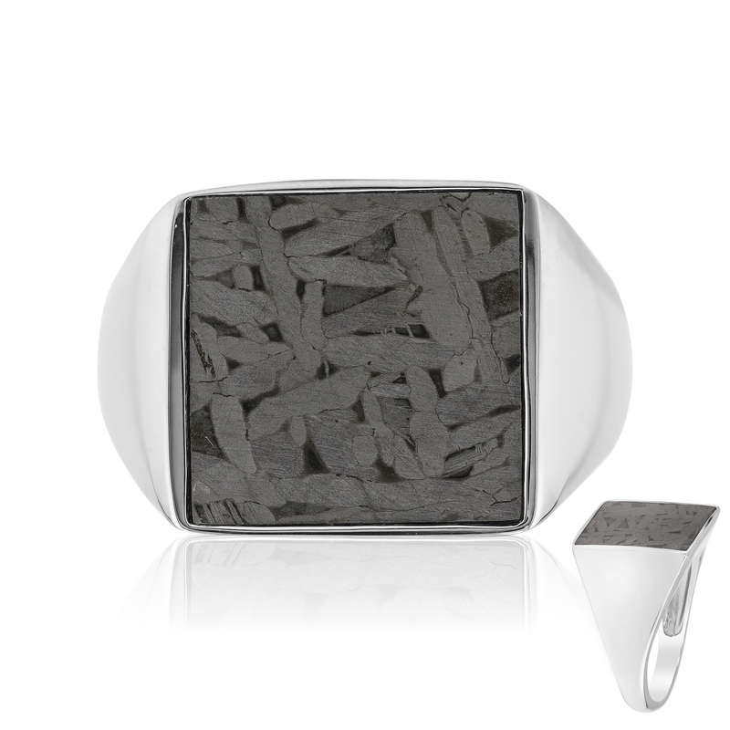 Aletai-Meteorit-Silberring