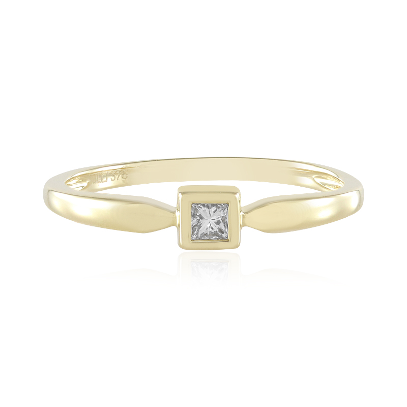 SI2 (H) Diamant-Goldring
