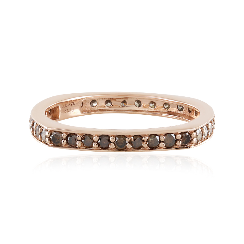 I2 Champagner-Brillant-Goldring (KM by Juwelo)