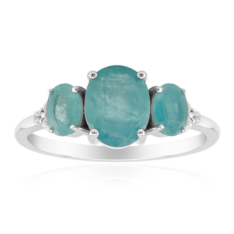 Grandidierit-Silberring