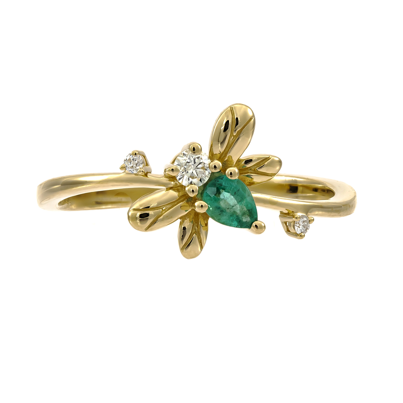 AAA-Sambia-Smaragd-Goldring (CIRARI)