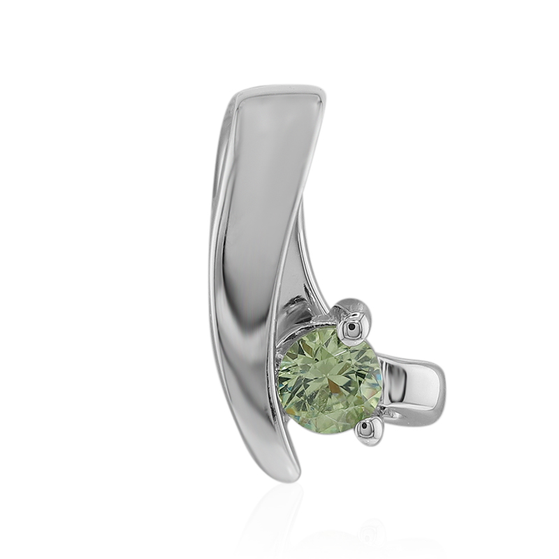 Madagaskar-Demantoid-Silberanhänger (John Ferry)