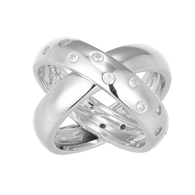 Zirkon-Silberring (Adela Silber)