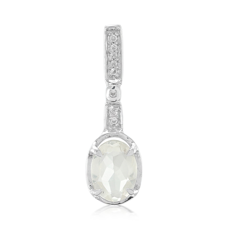 Orthoklas-Silberanhänger Orthoklas-Silberanhänger