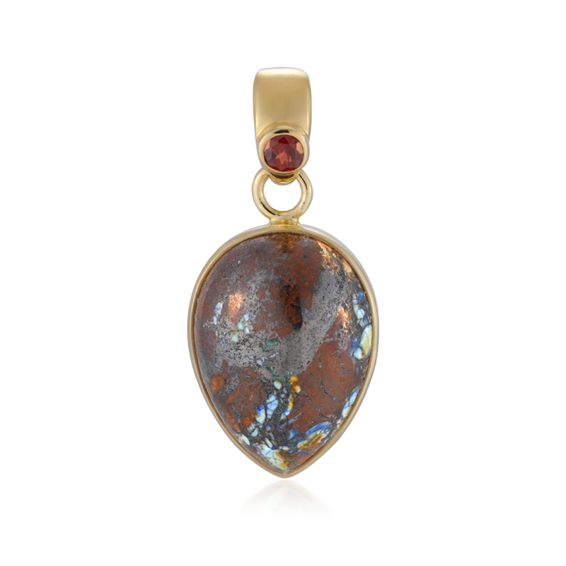 Zarinit-Silberanhänger