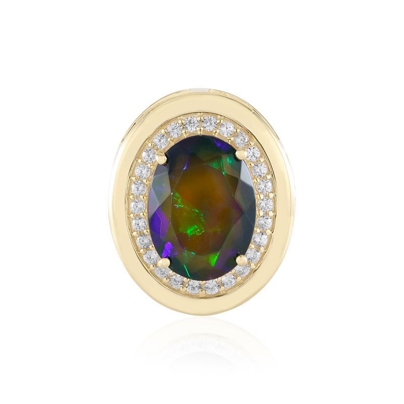 Mezezo-Opal-Goldanhänger Mezezo-Opal-Goldanhänger