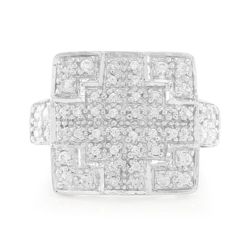 Zirkon-Silberring Zirkon-Silberring