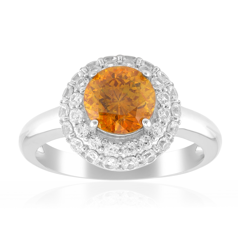Sphalerit-Silberring (de Melo Essence)