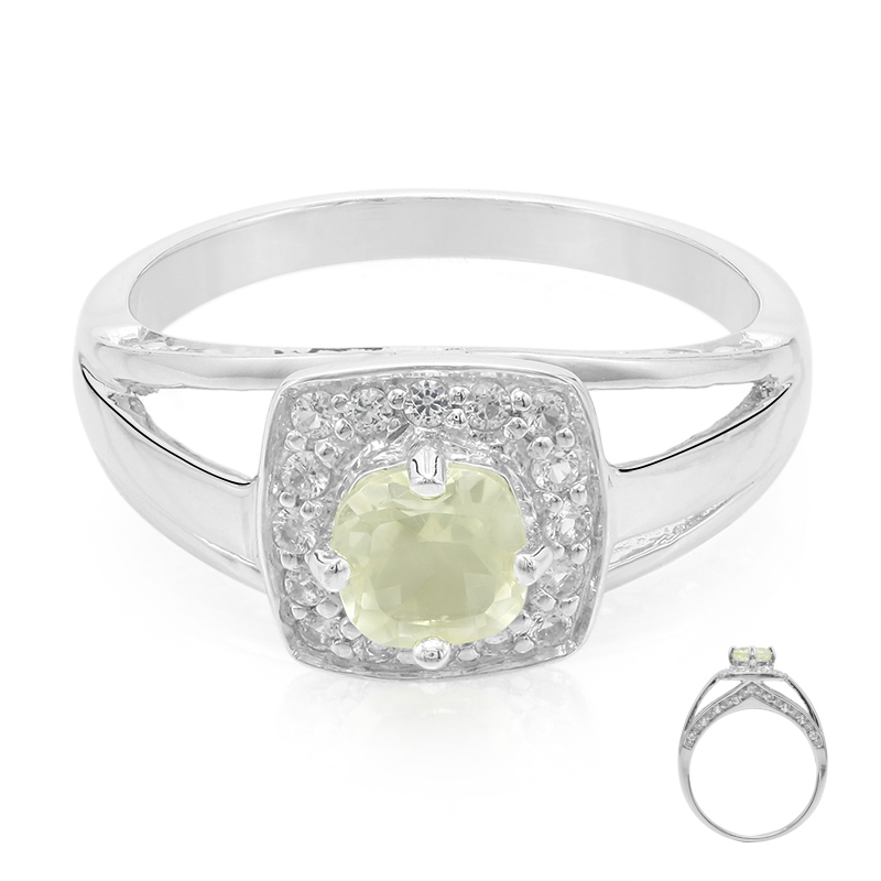 Orthoklas-Silberring