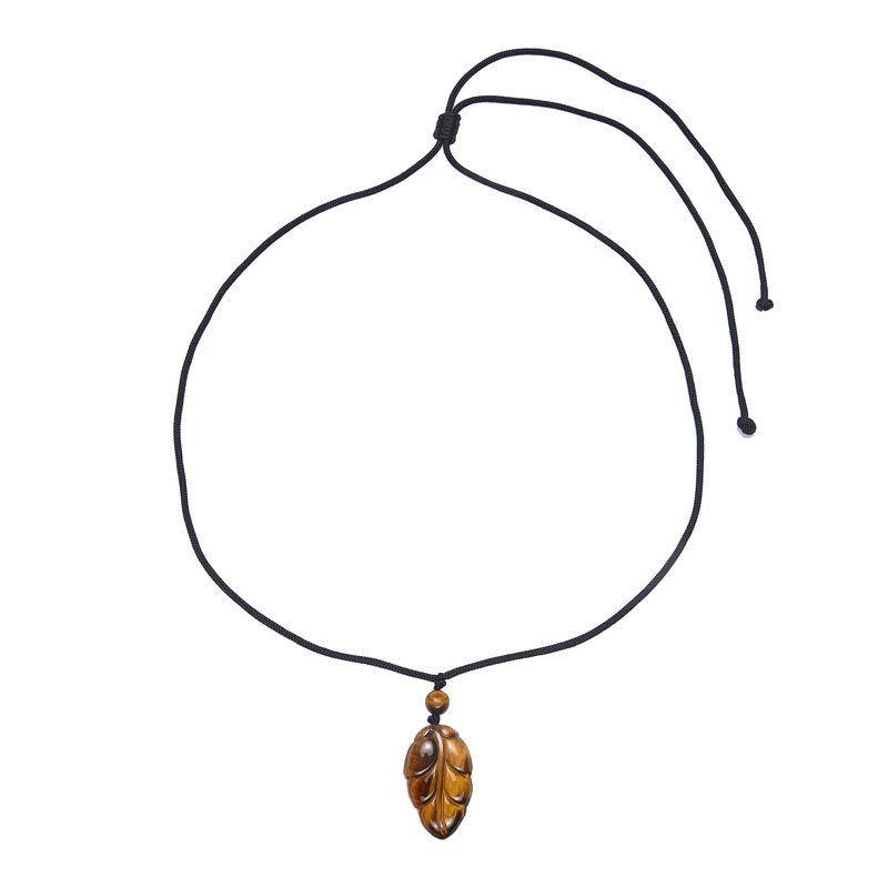 Goldenes Tigerauge-Halskette Goldenes Tigerauge-Halskette