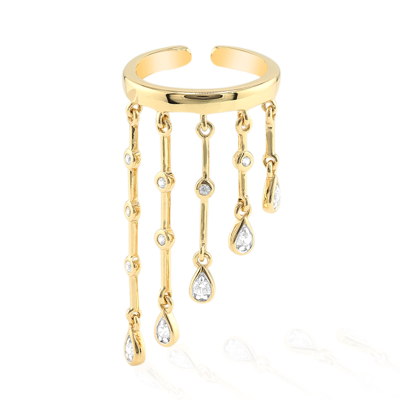 Zirkon-Silberring (M de Luca)