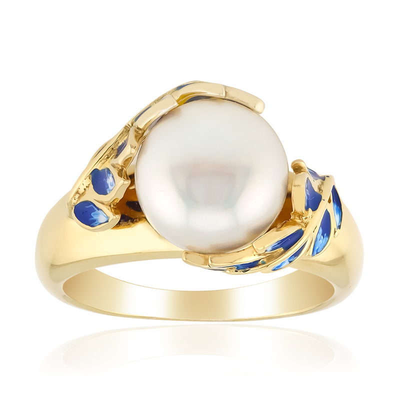 Süßwasserzuchtperlen-Silberring (TPC) Süßwasserzuchtperlen-Silberring (TPC)