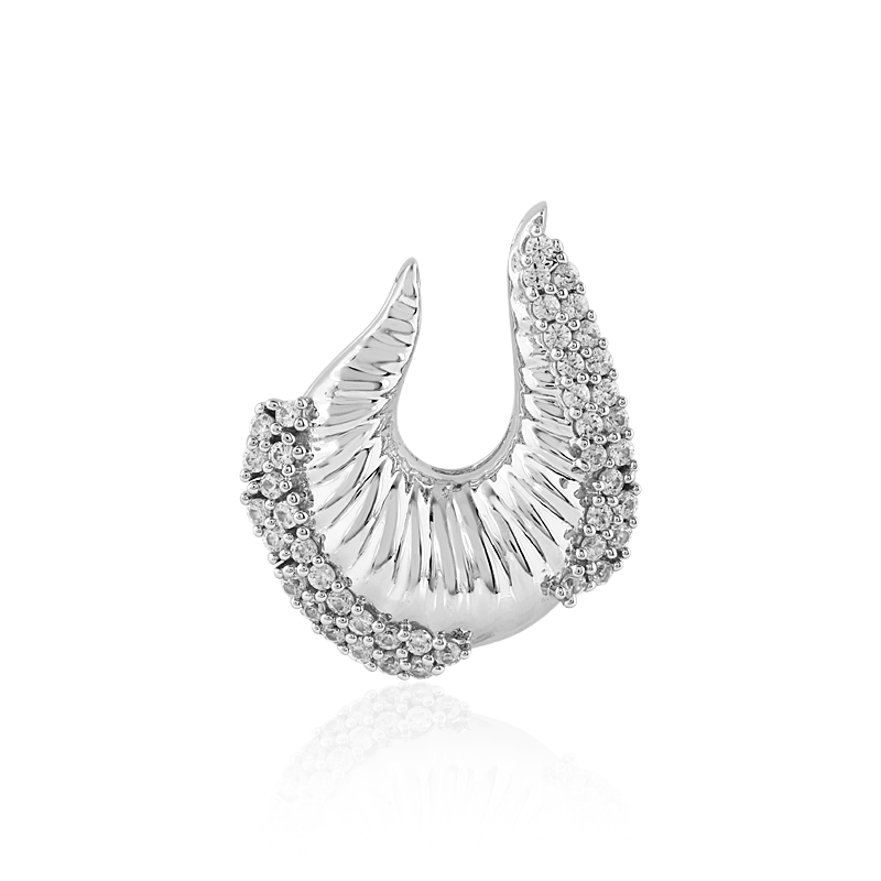 Zirkon-Silberanhänger (MONOSONO COLLECTION)