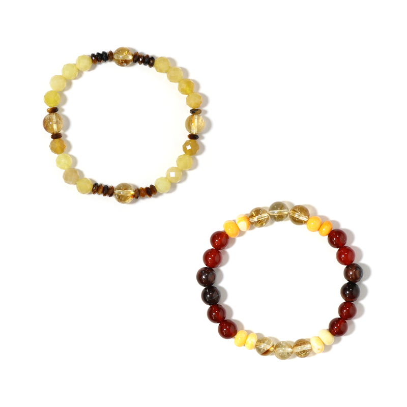 Edelstein-Armbänder