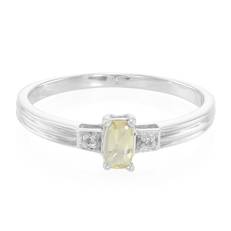 Mondschimmer-Sonnenstein-Silberring