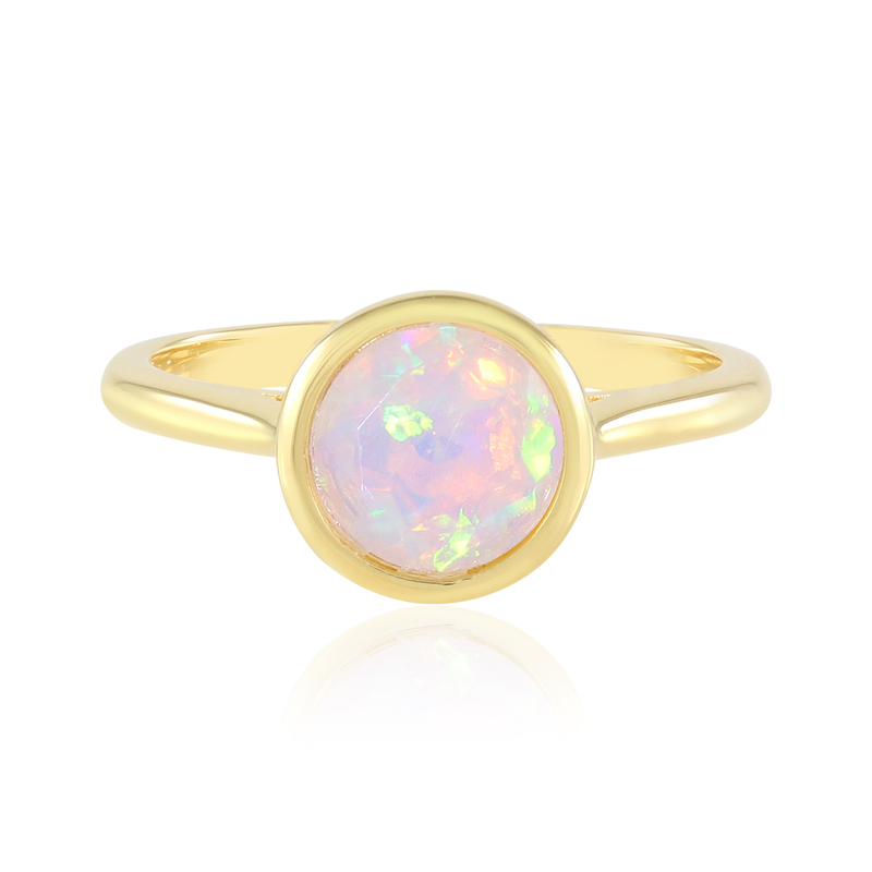 Welo-Opal-Silberring