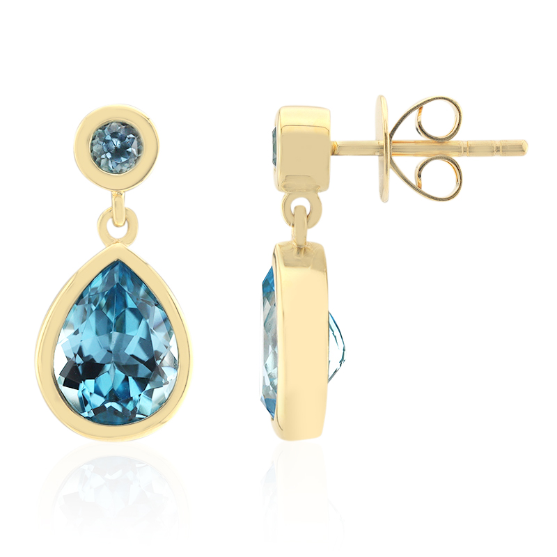 Marambaia-Topas-Goldohrringe