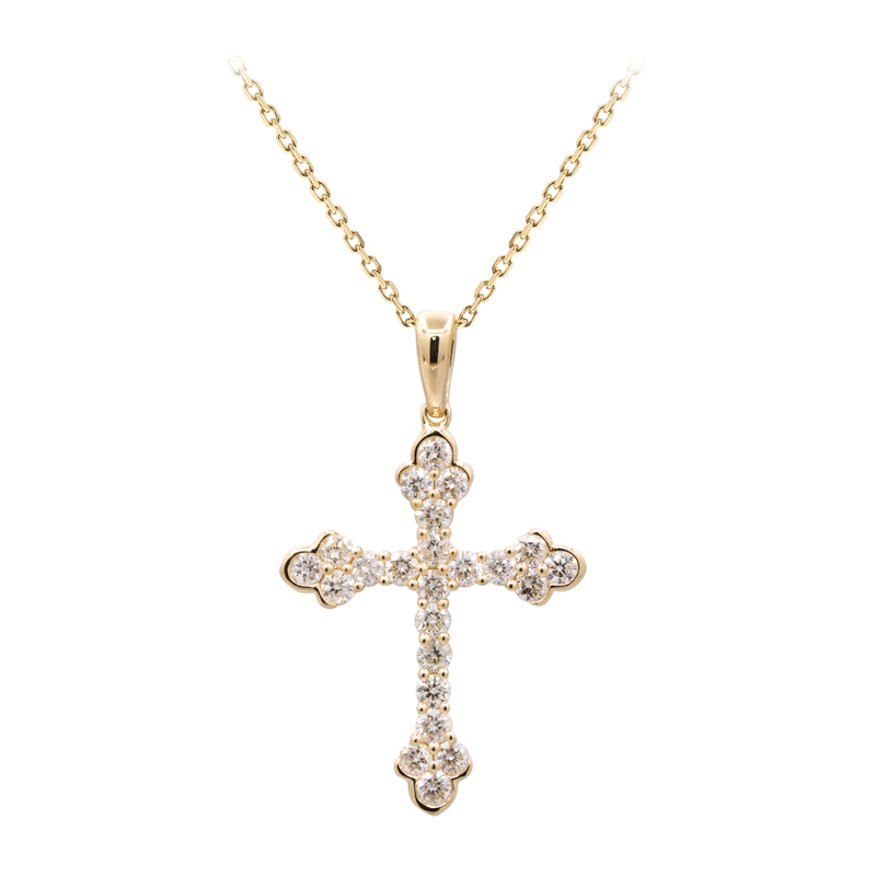 SI1 (H) Brillant-Goldhalskette (CIRARI)