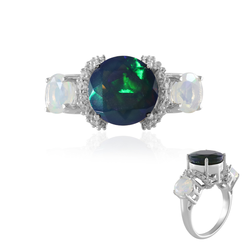 Mezezo-Opal-Silberring Mezezo-Opal-Silberring