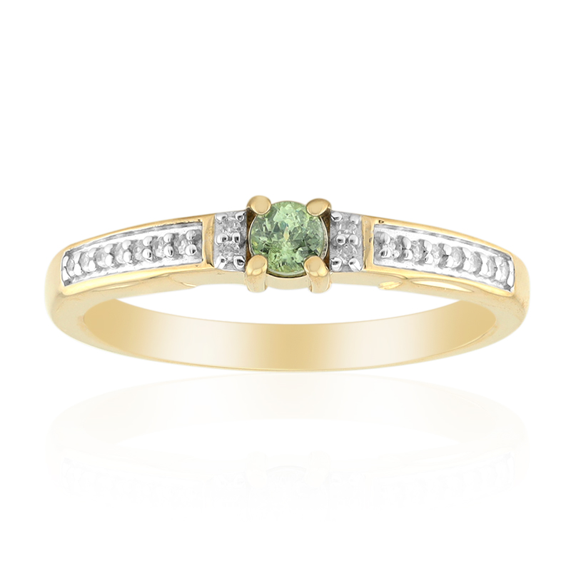 Madagaskar-Demantoid-Goldring