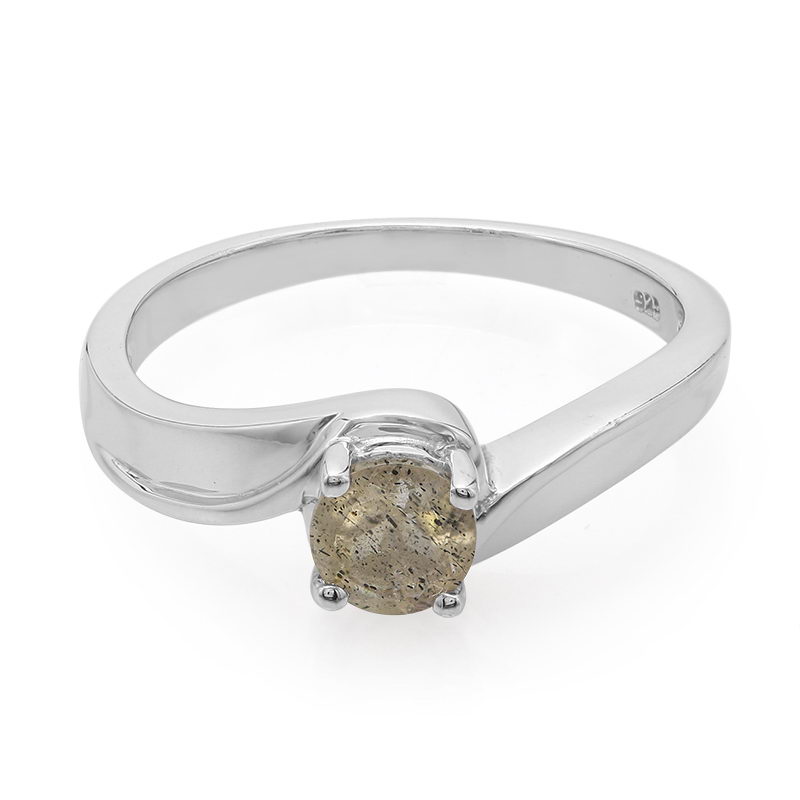 Spektrolith-Silberring