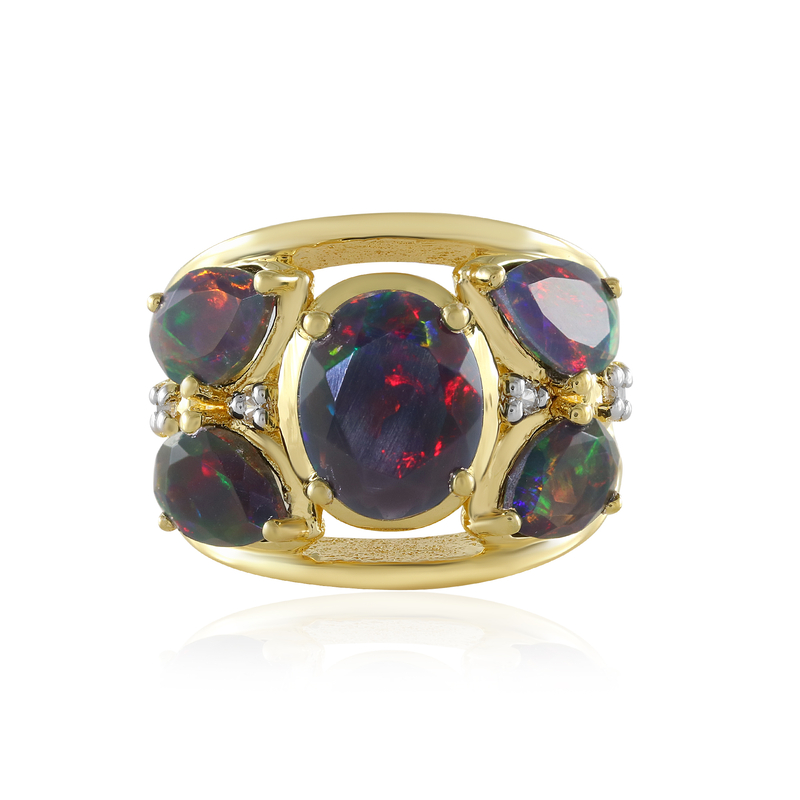 Mezezo-Opal-Silberring Mezezo-Opal-Silberring