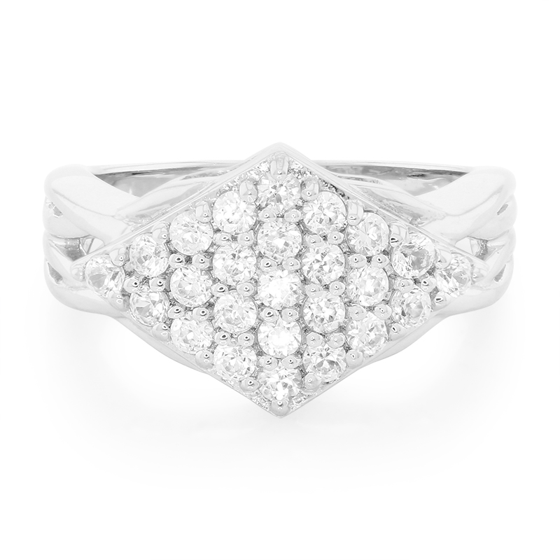 Zirkon-Silberring Zirkon-Silberring