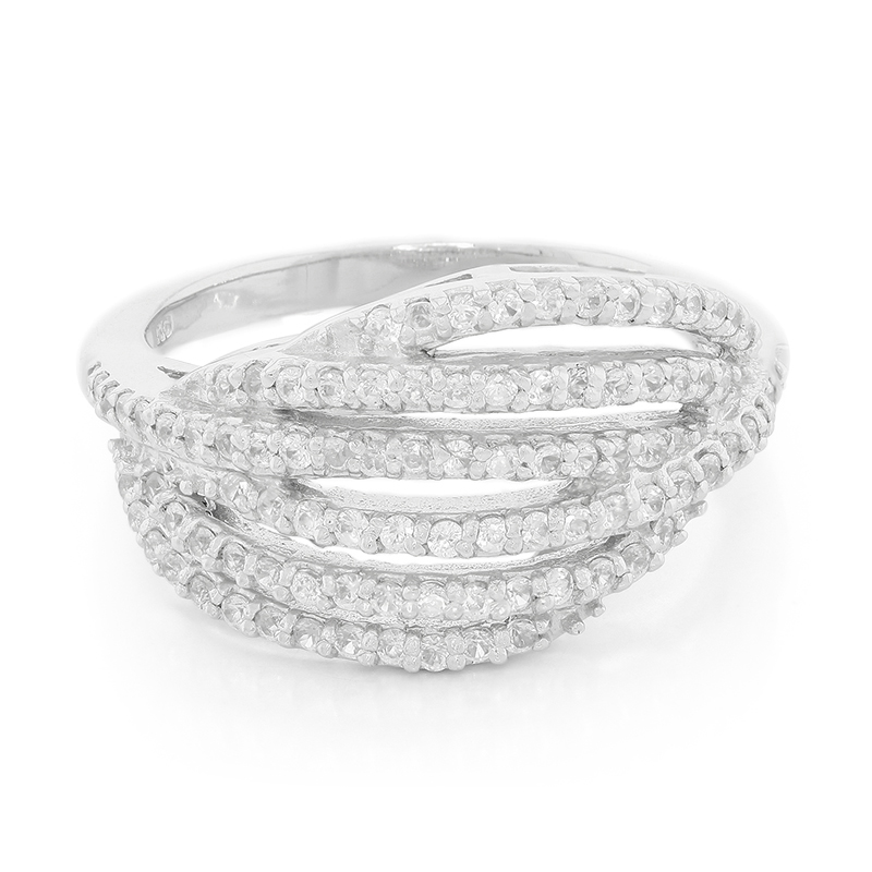 Zirkon-Silberring Zirkon-Silberring