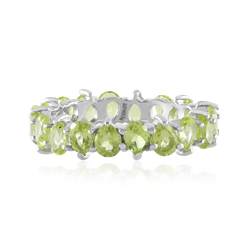 Peridot-Silberring