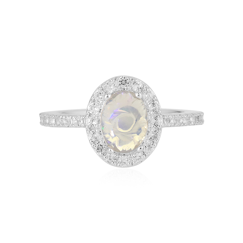 Welo-Opal-Silberring