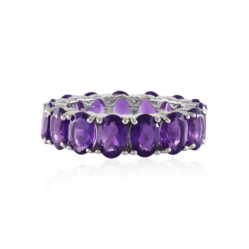 Sambia-Amethyst-Silberring