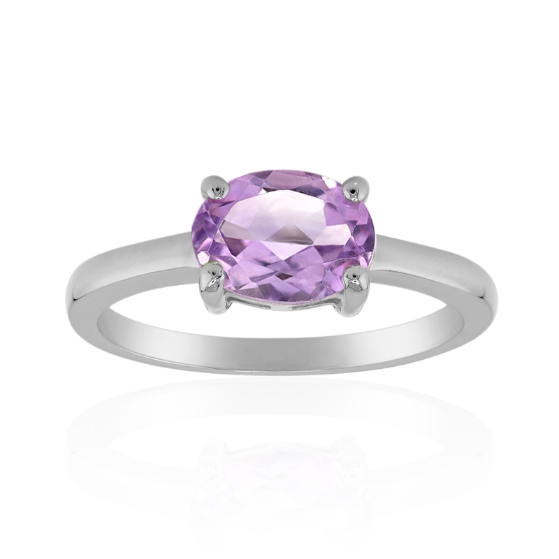Amethyst-Silberring