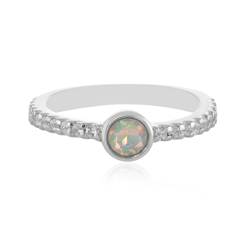 Welo-Opal-Silberring
