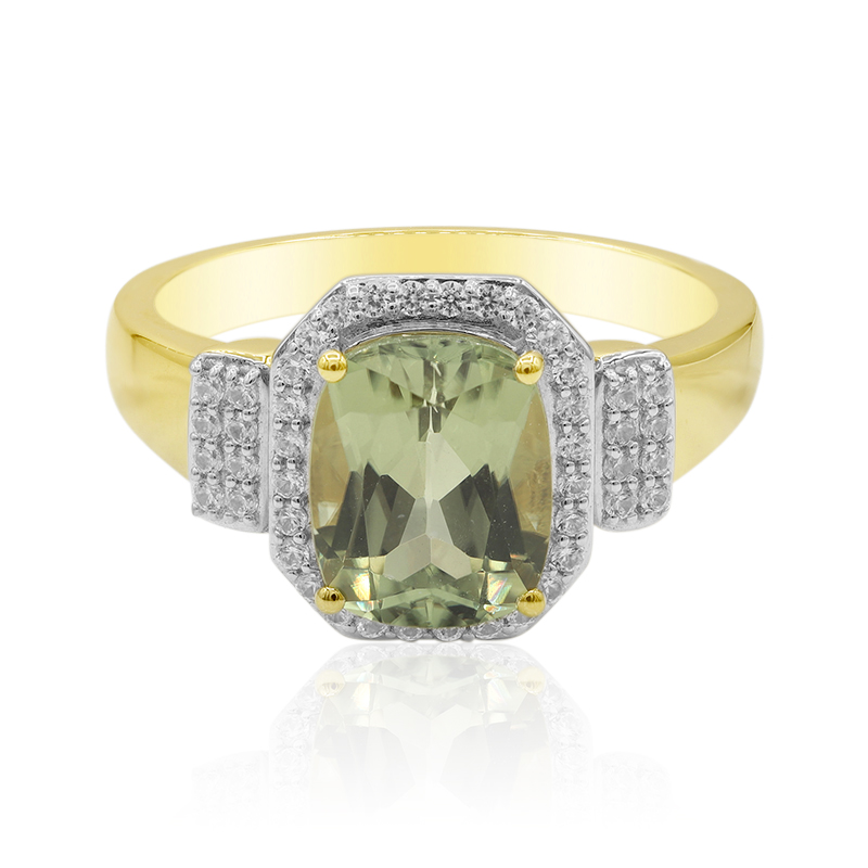 Farbwechsel-Diaspor-Goldring (Tenner Diniz)