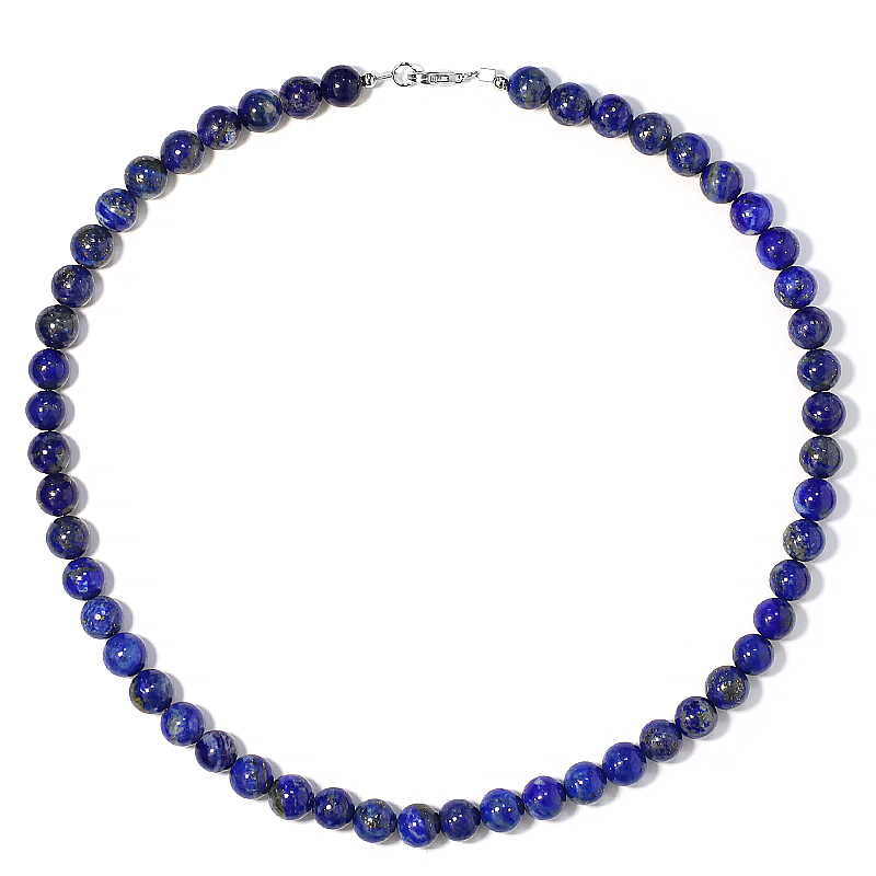 Lapislazuli-Silberhalskette Lapislazuli-Silberhalskette