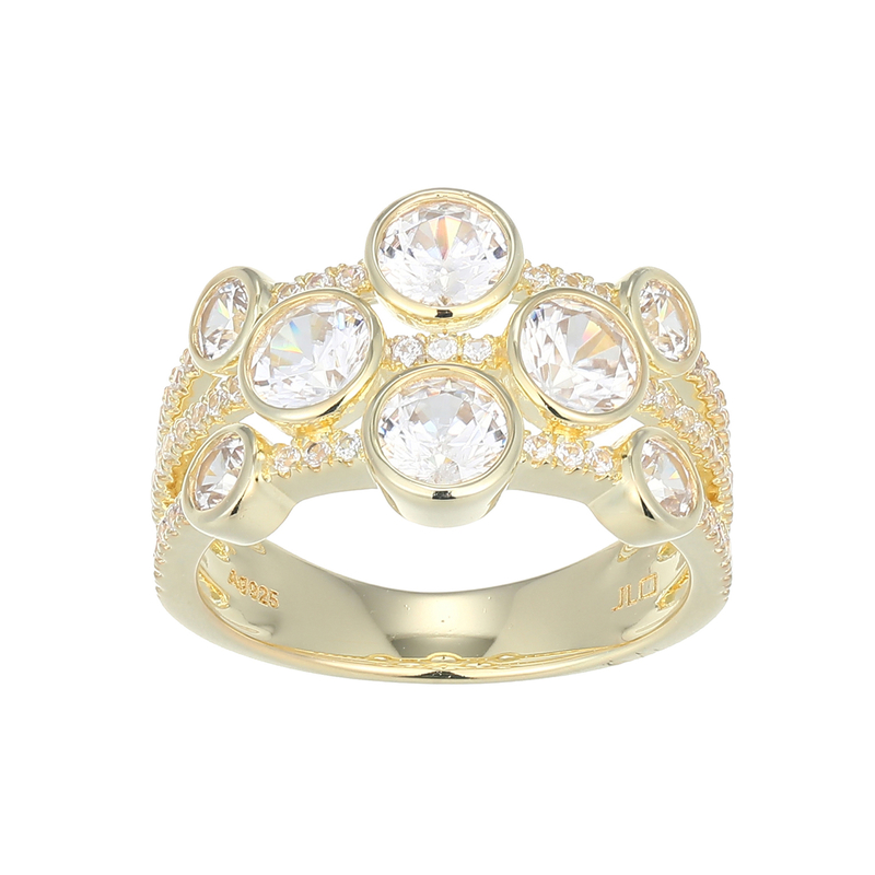 Zirkon-Silberring (Adela Silber)