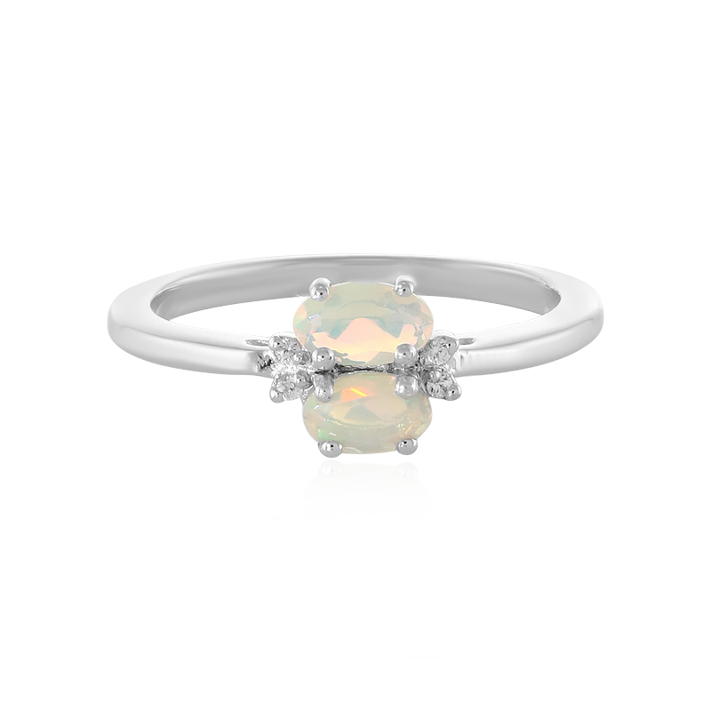 Welo-Opal-Silberring Welo-Opal-Silberring