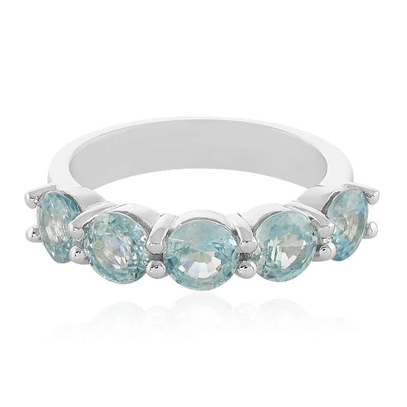 Ratanakiri-Zirkon-Silberring