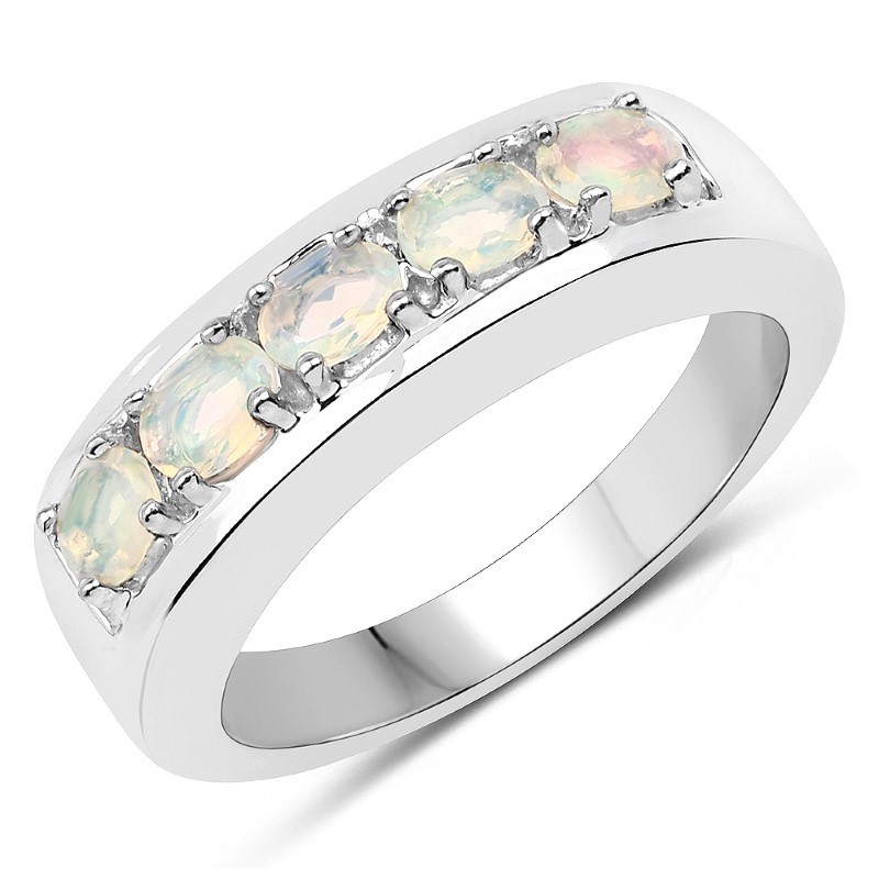 Welo-Opal-Silberring