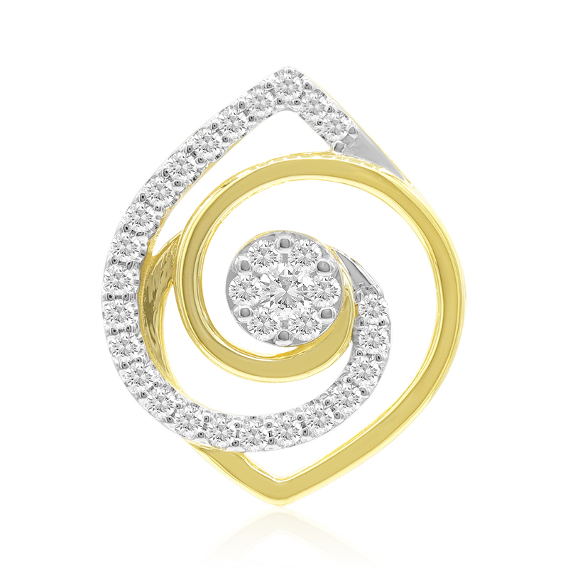 SI1 (G) Brillant-Goldanhänger (Annette) SI1 (G) Brillant-Goldanhänger (Annette)