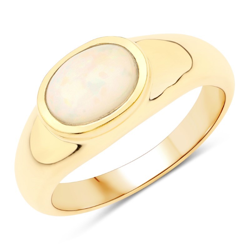 Welo-Opal-Silberring Welo-Opal-Silberring