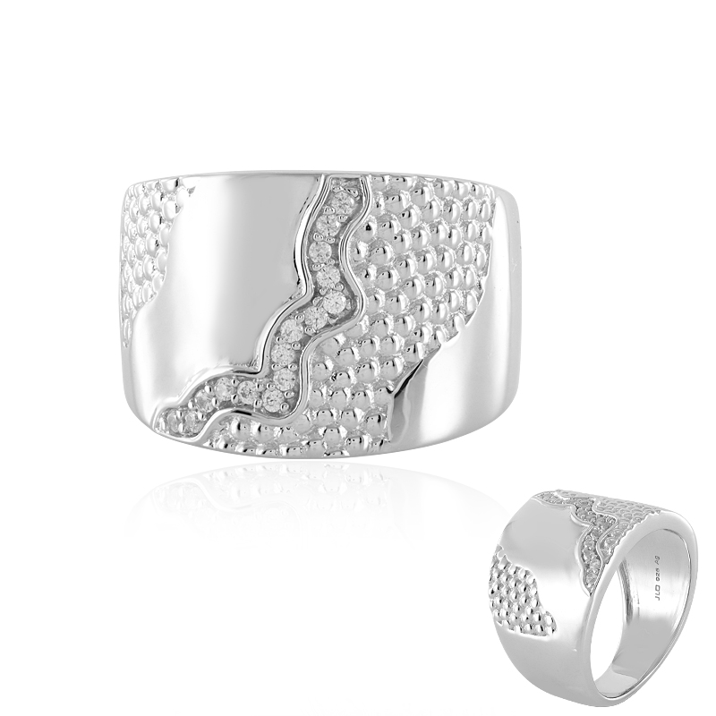 Zirkon-Silberring (SAELOCANA) Zirkon-Silberring (SAELOCANA)