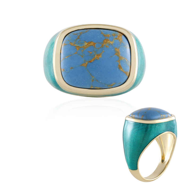 Türkis-Silberring (Adela Silber)