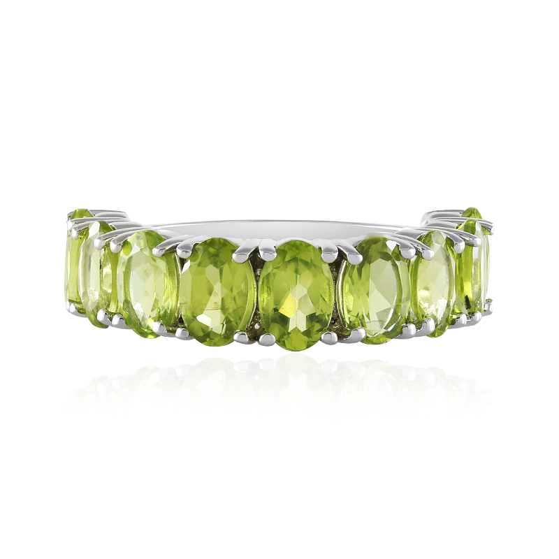 Peridot-Silberring