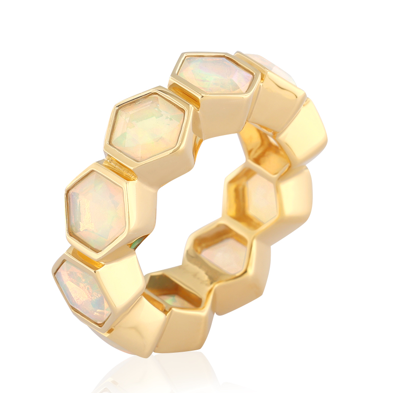 Welo-Opal-Silberring (de Melo) Welo-Opal-Silberring (de Melo)