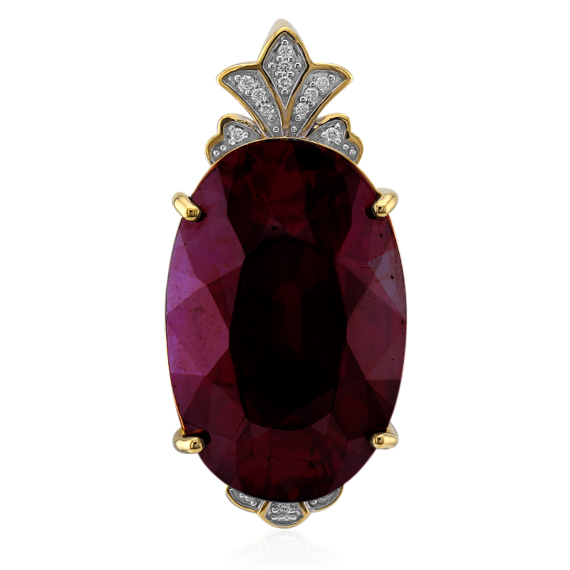 Cuprit-Goldanhänger (AMAYANI)