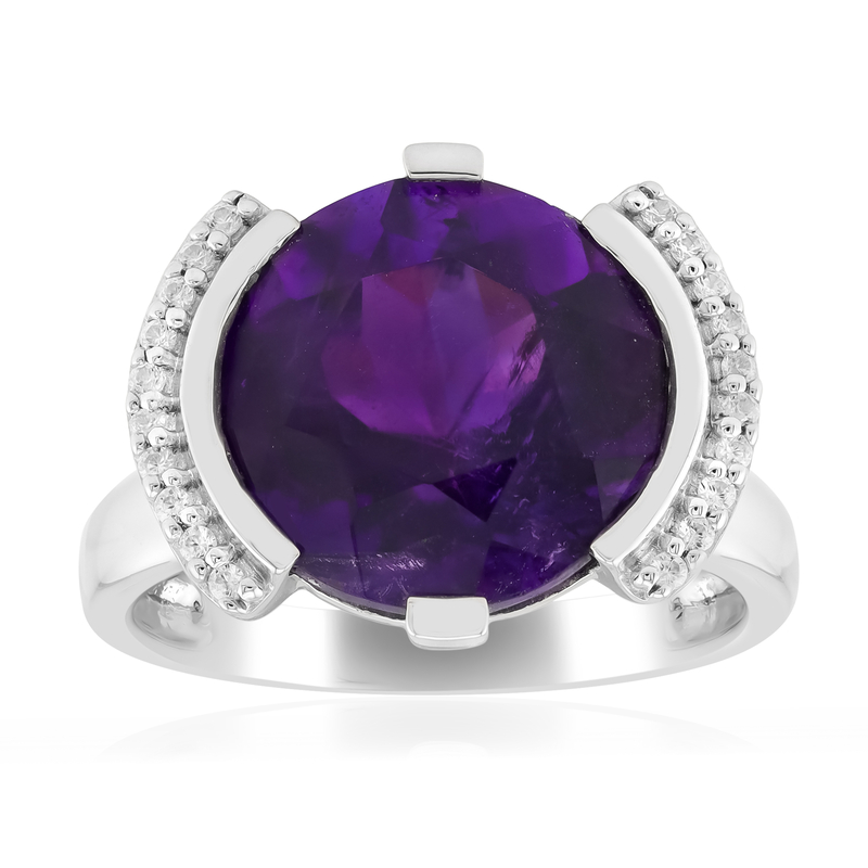 Sambia-Amethyst-Silberring