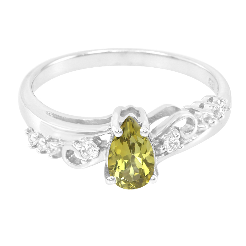 Kupfer-Turmalin-Silberring Kupfer-Turmalin-Silberring