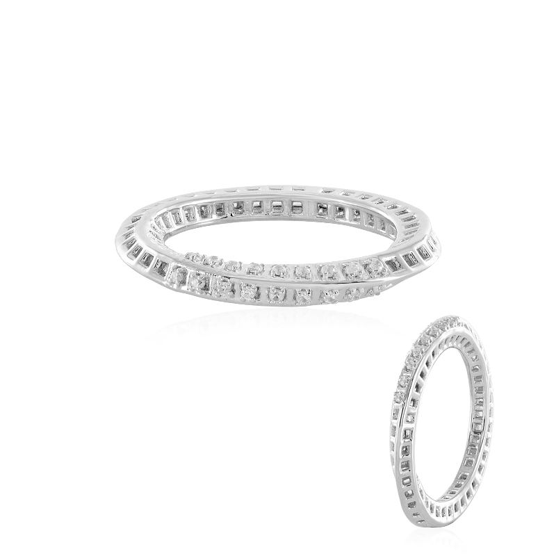 Zirkon-Silberring (MONOSONO COLLECTION)